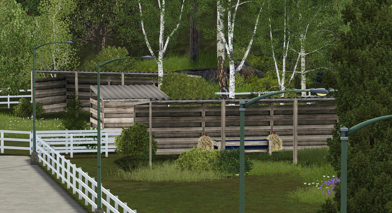 Turnout Shelters in Spring