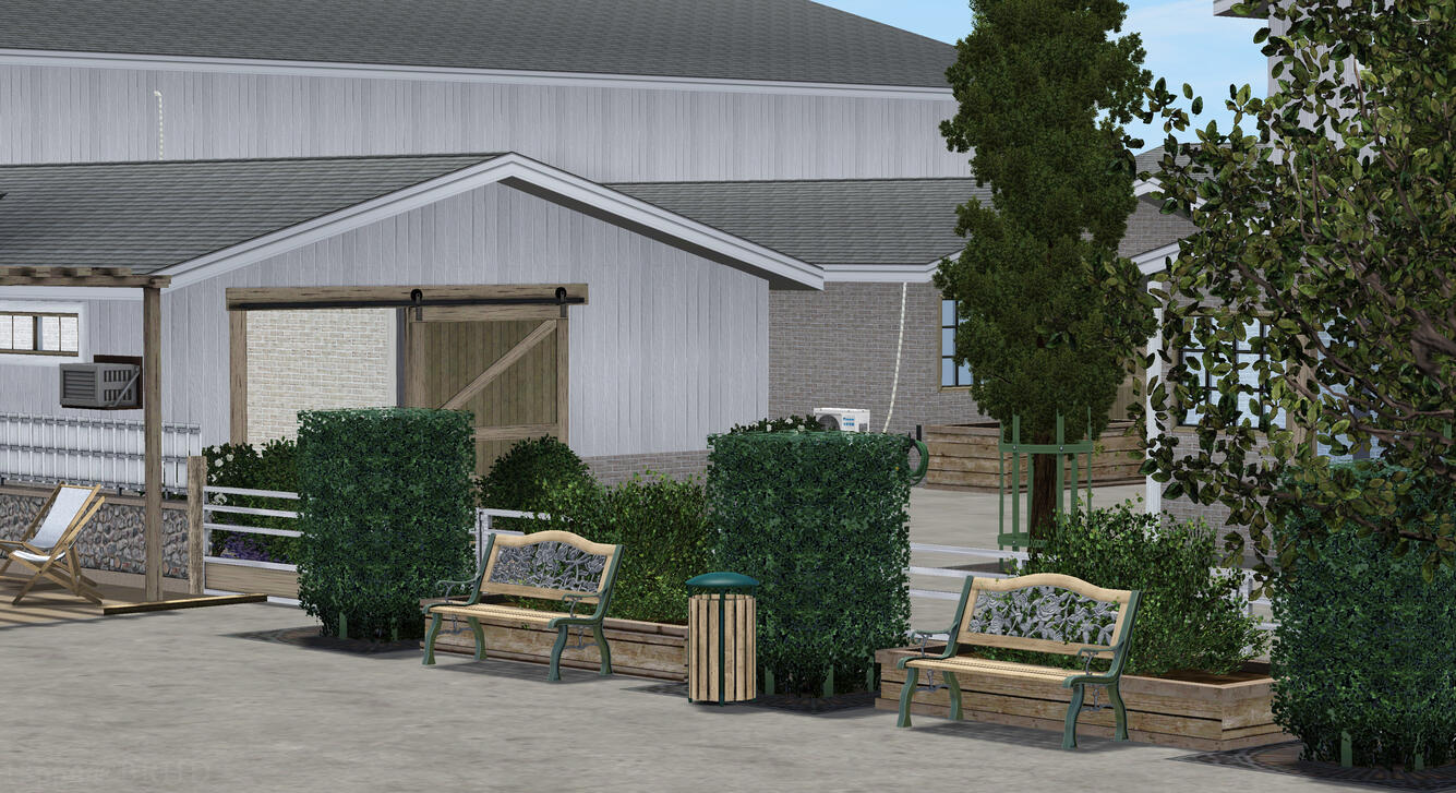 Visitor Barn Seating